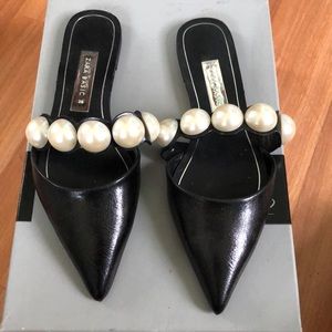 Zara Pearl Flats